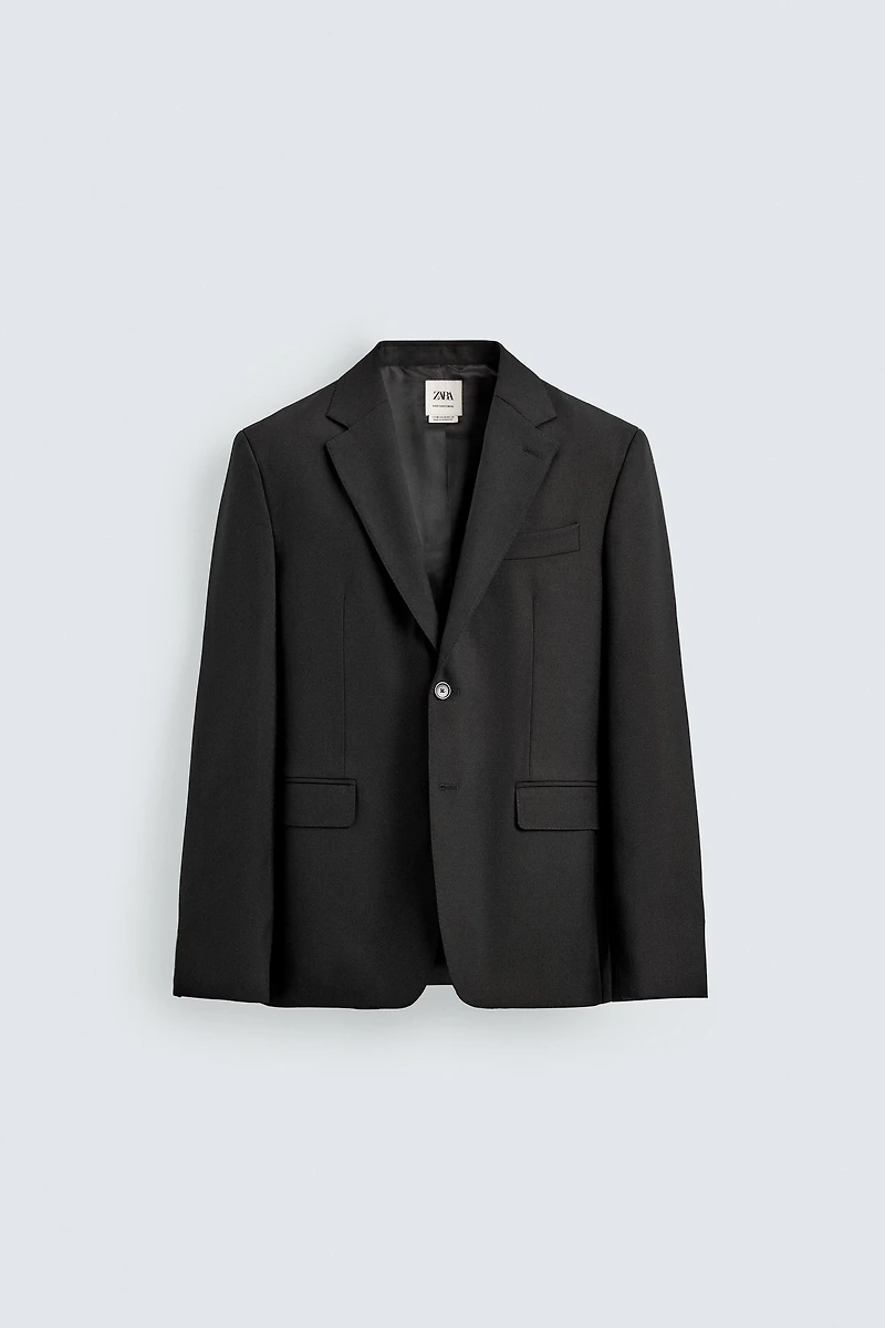 100% WOOL SUIT BLAZER