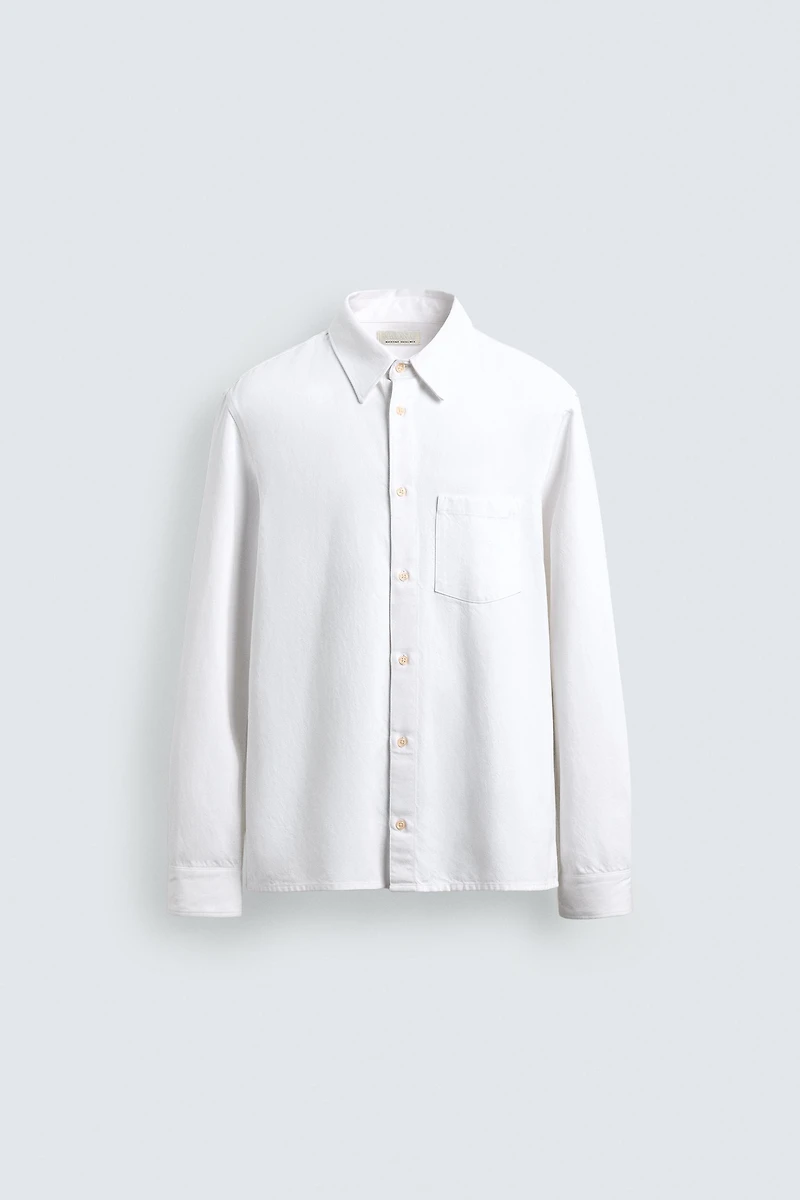 FLUID REGULAR FIT DENIM SHIRT