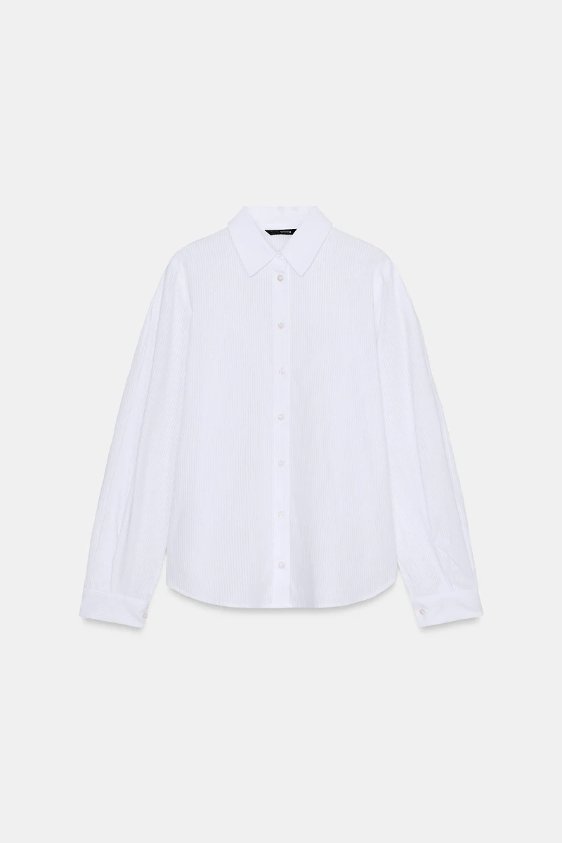 STRIPED COTTON SHIRT
