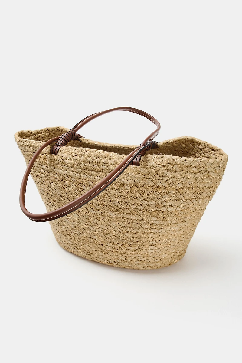 JUTE SHOPPER BAG