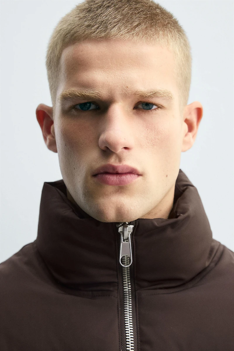 VESTE REMBOURRÉE BOXY FIT DÉPERLANTE