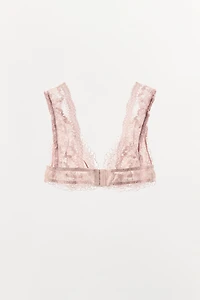 TRIANGLE LACE COMBINATION BRA