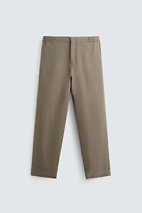 VISCOSE - JUTE PANTS