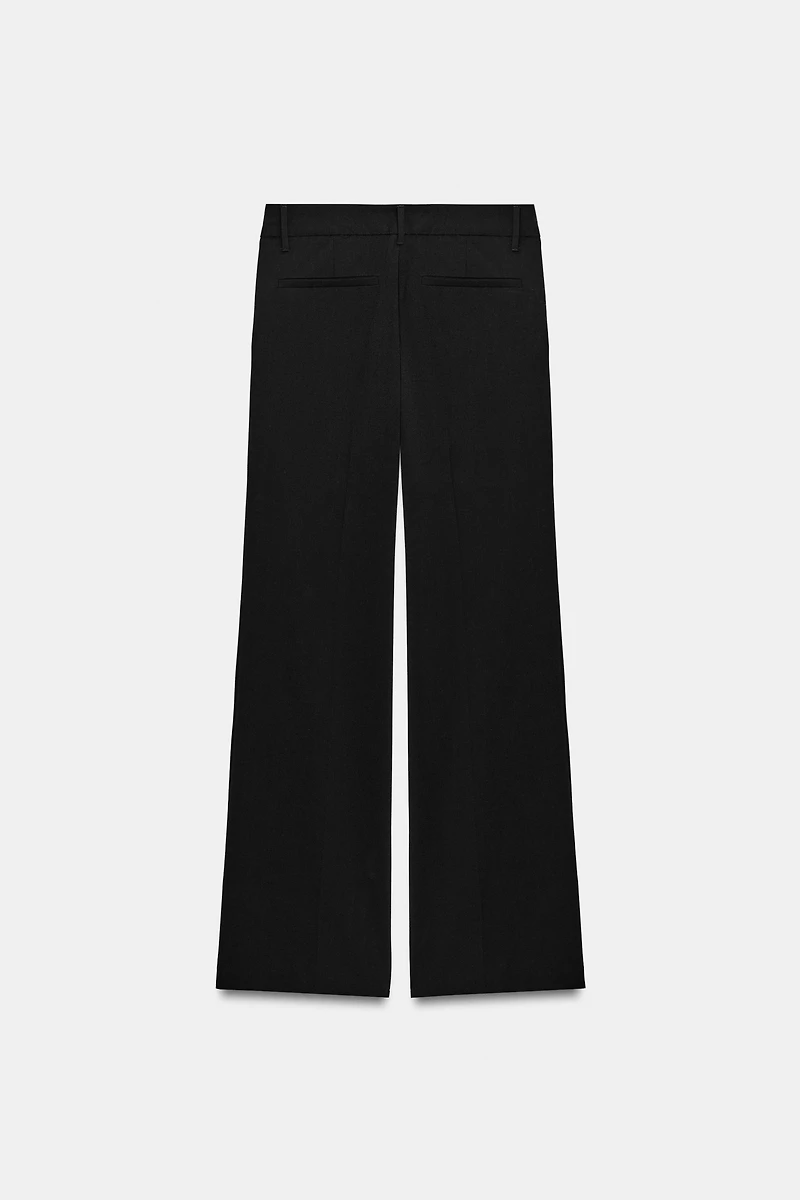 LOW-RISE STRAIGHT LEG PANTS