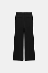 LOW-RISE STRAIGHT LEG PANTS