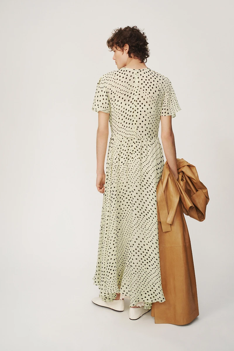 POLKA DOT DRESS - THE ITEM ZARA WOMAN