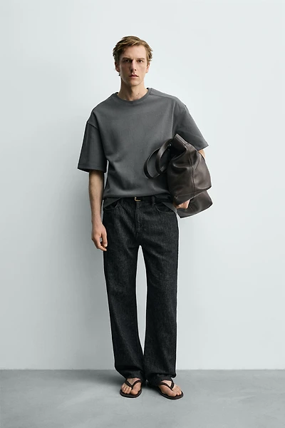 INTERLOCK RELAXED FIT SWEATSHIRT