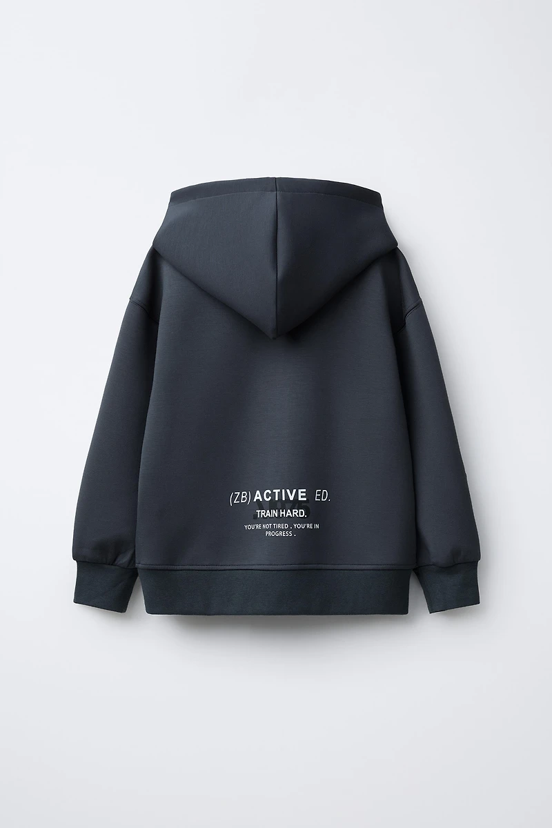 SPORTY HOODIE SWEATSHIRT