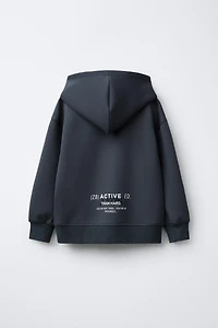 SPORTY HOODIE SWEATSHIRT