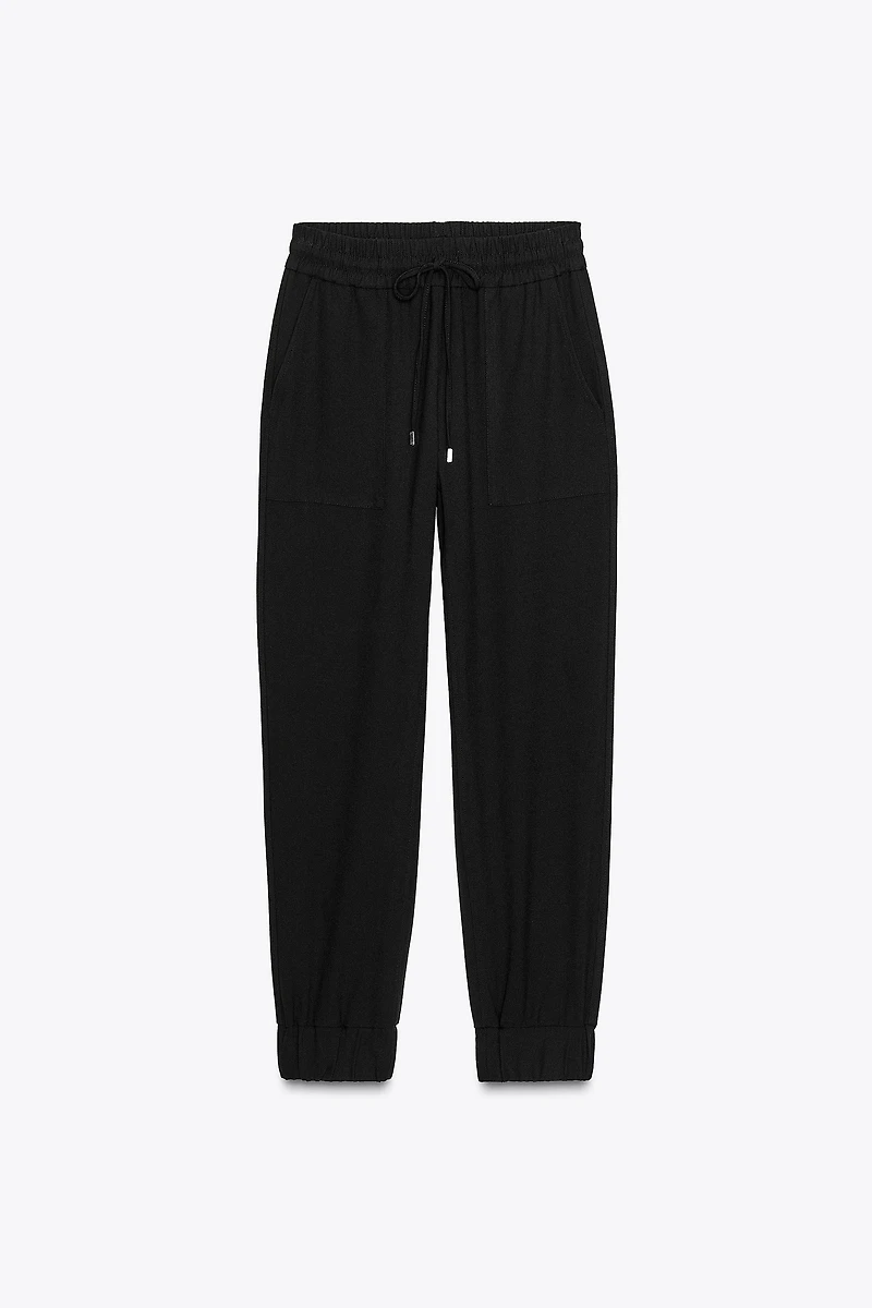 CUFFED HEM PANTS