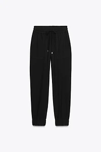 CUFFED HEM PANTS