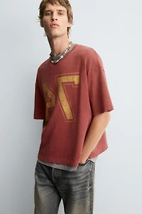 T-SHIRT STRUCTURE OUVERTE VARSITY
