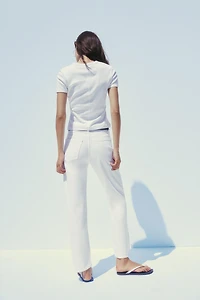 JEAN TRF MOM FIT AVEC TAILLE HAUTE