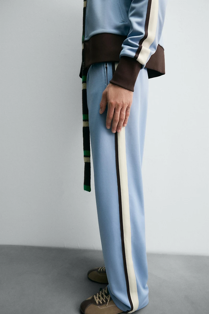 CONTRAST JOGGER TROUSERS HARRY LAMBERT FOR ZARA X DISNEY