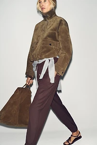 CUFFED HEM PANTS