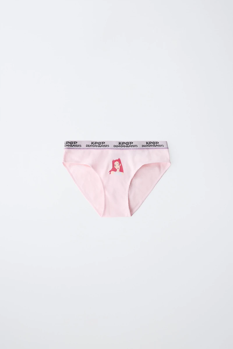 AGES 6-14 / THREE-PACK KPOP DEMON HUNTERS™ NETFLIX © UNDERWEAR