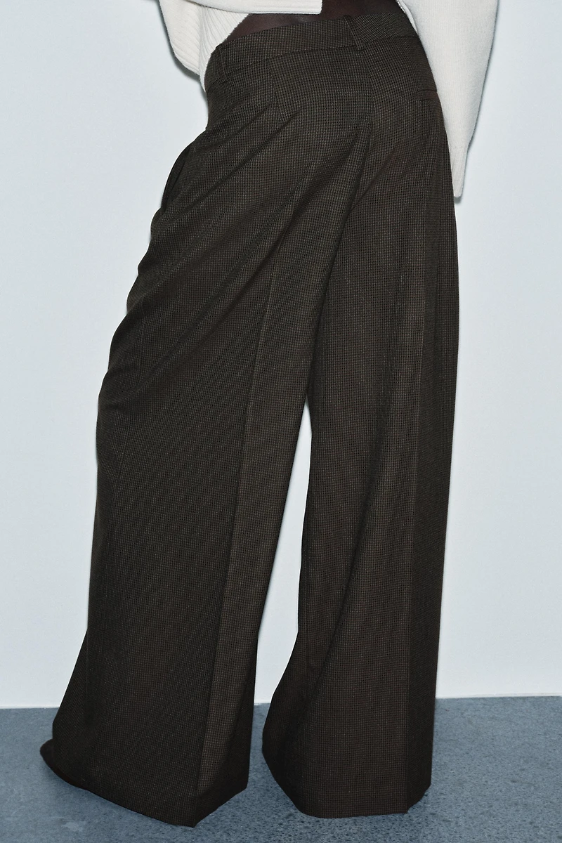 PANTALON À PINCES WIDE LEG ZW COLLECTION