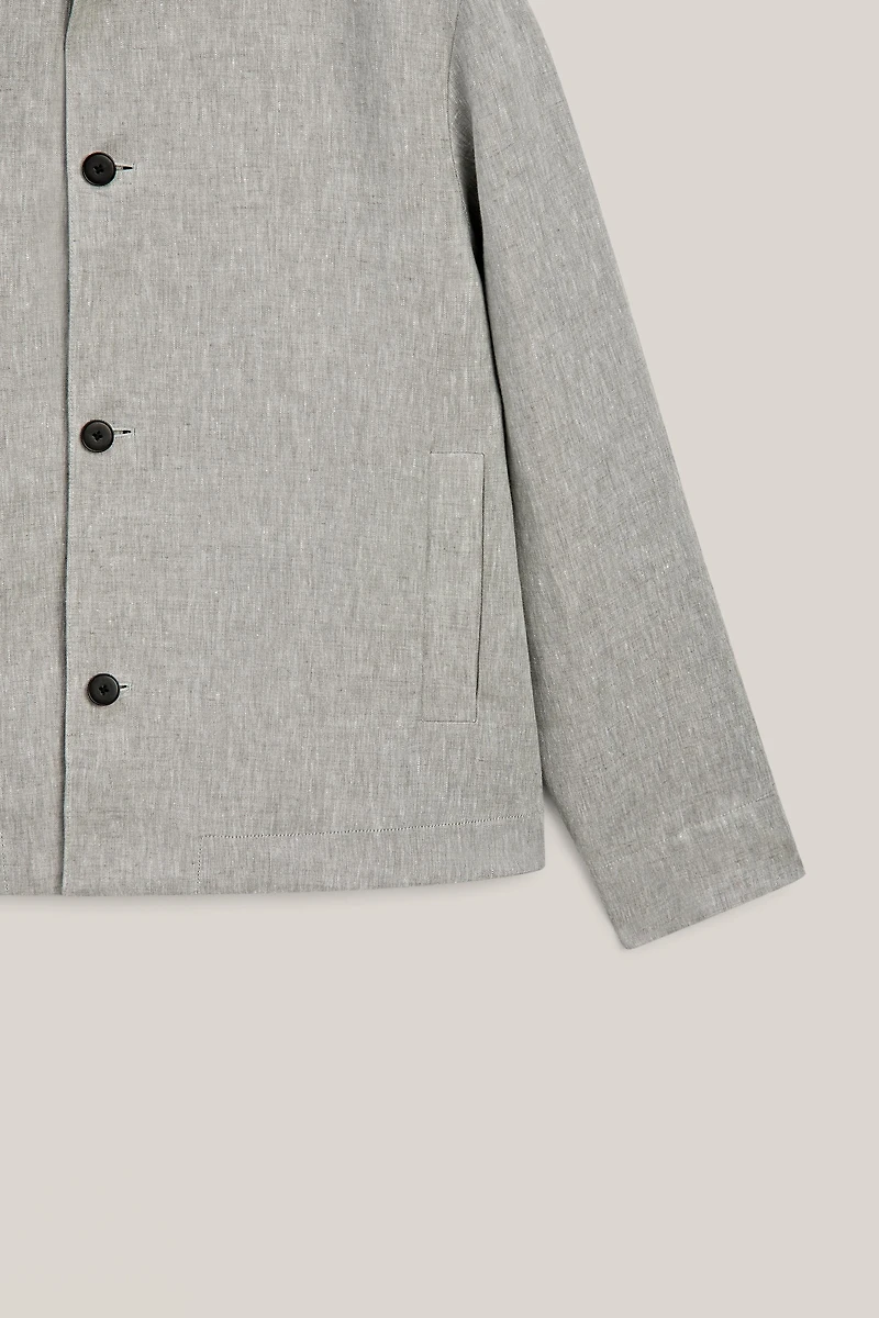 Total look linen bomber jacket - LIMITED EDITION