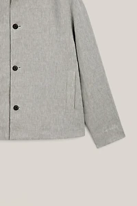 Total look linen bomber jacket - LIMITED EDITION