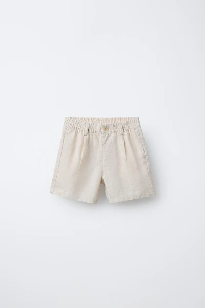 SHORT 100% LIN