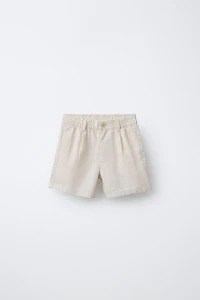 SHORT 100% LIN