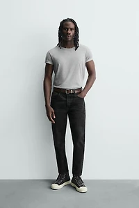 SLIM CROPPED FIT JEANS