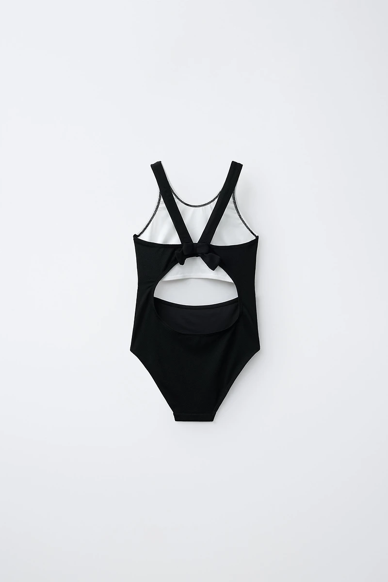 6-14 YEARS/ CUT OUT SWIMSUIT