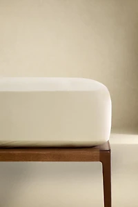 PERCALE FITTED SHEET | 11.8" THICK ( THREAD COUNT