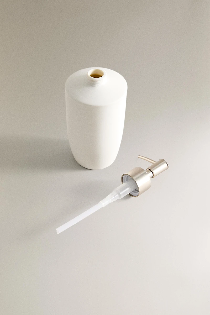 CERAMIC SOAP DISPENSER