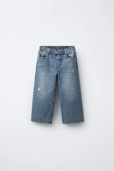 HEART WIDE LEG JEANS