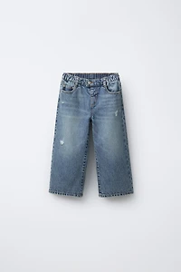 HEART WIDE LEG JEANS