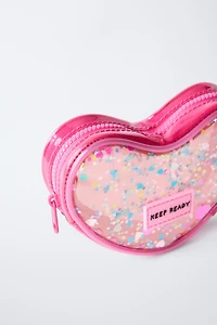 HEART VINYL WALLET