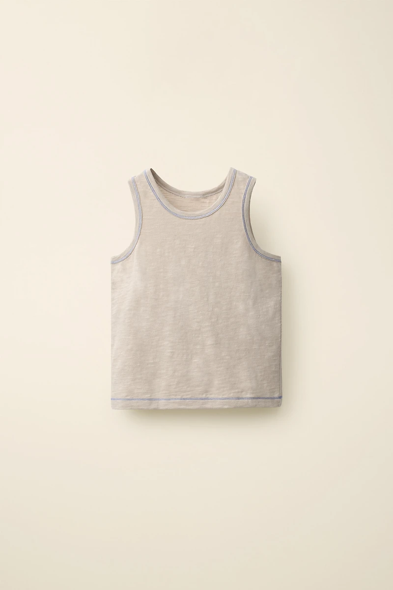 TOPSTITCHED T-SHIRT CREATED BY CARAMEL LONDON X ZARA