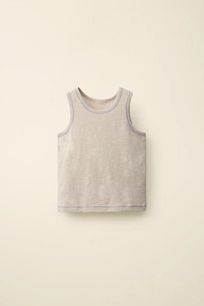 TOPSTITCHED T-SHIRT CREATED BY CARAMEL LONDON X ZARA