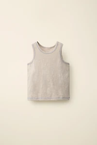 TOPSTITCHED T-SHIRT CREATED BY CARAMEL LONDON X ZARA