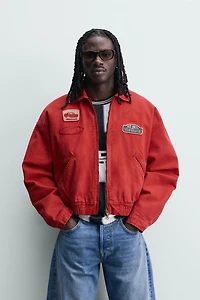 BOXY FIT PATCH JACKET