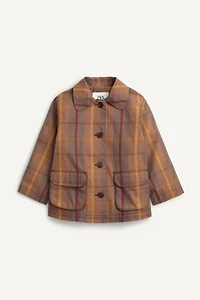 LIMITED EDITION PLAID WAXED COAT