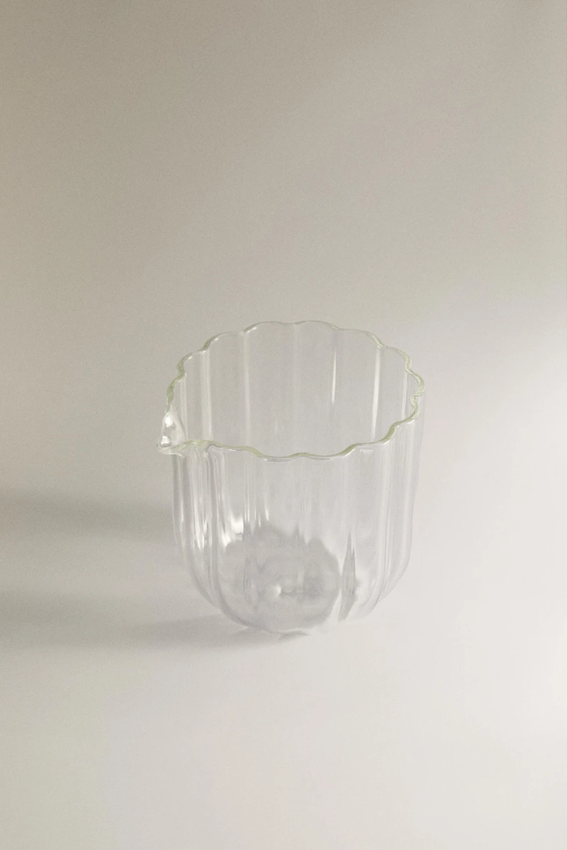 BOROSILICATE GLASS CREAM PITCHER