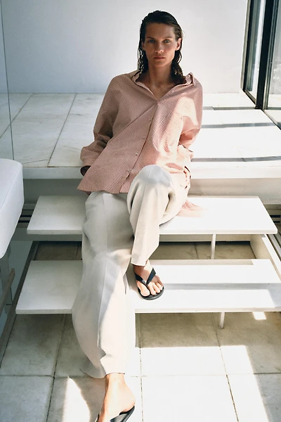 BACK BUTTON SHIRT ZW COLLECTION