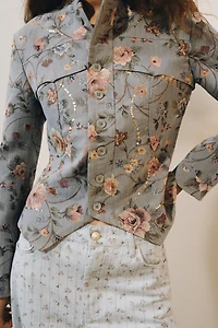 ZW COLLECTION JACQUARD BLAZER