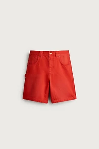 RELAXED FIT COTTON SHORTS