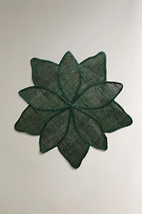 POINSETTIA RAMIE CHRISTMAS PLACEMAT