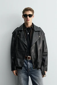 LIMITED EDITION LEATHER BIKER JACKET