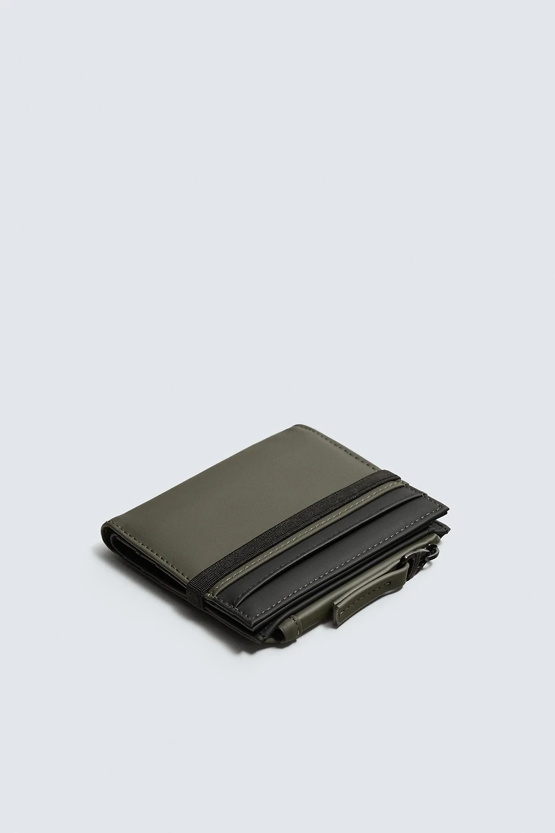 RUBBERIZED COIN WALLET