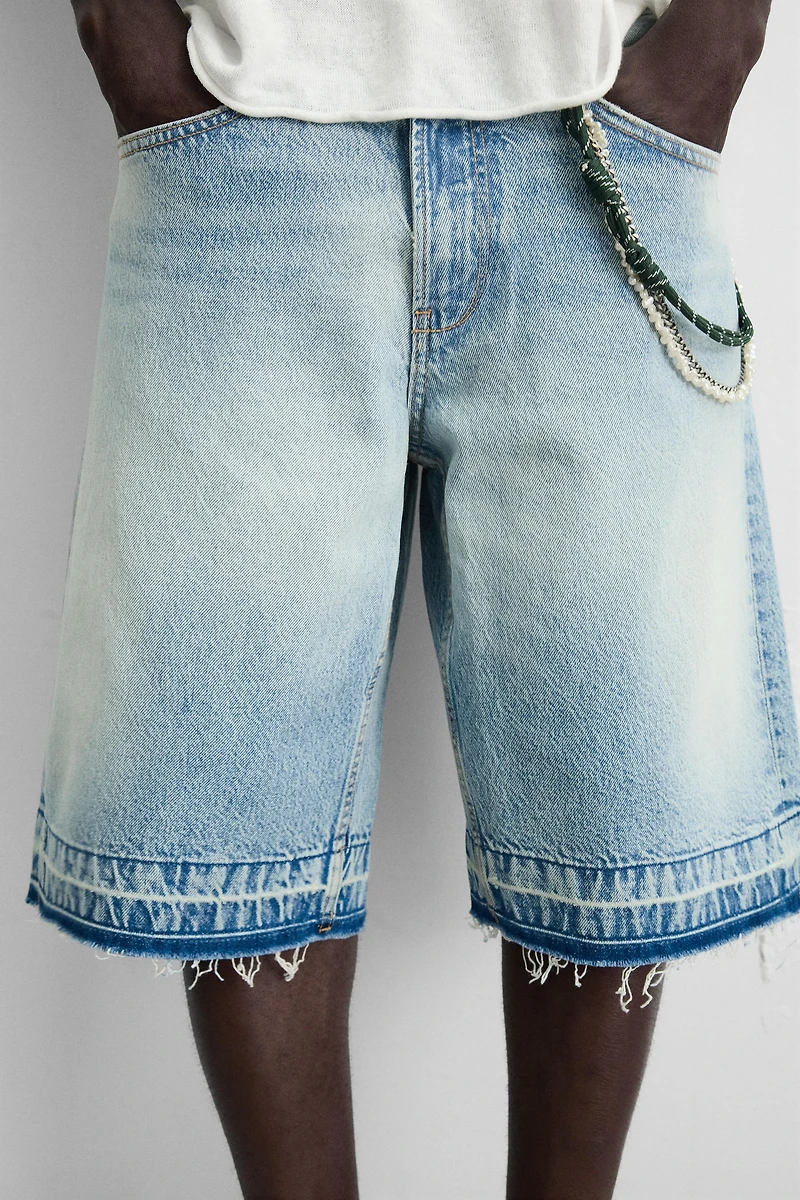 BERMUDA DENIM AMPLE