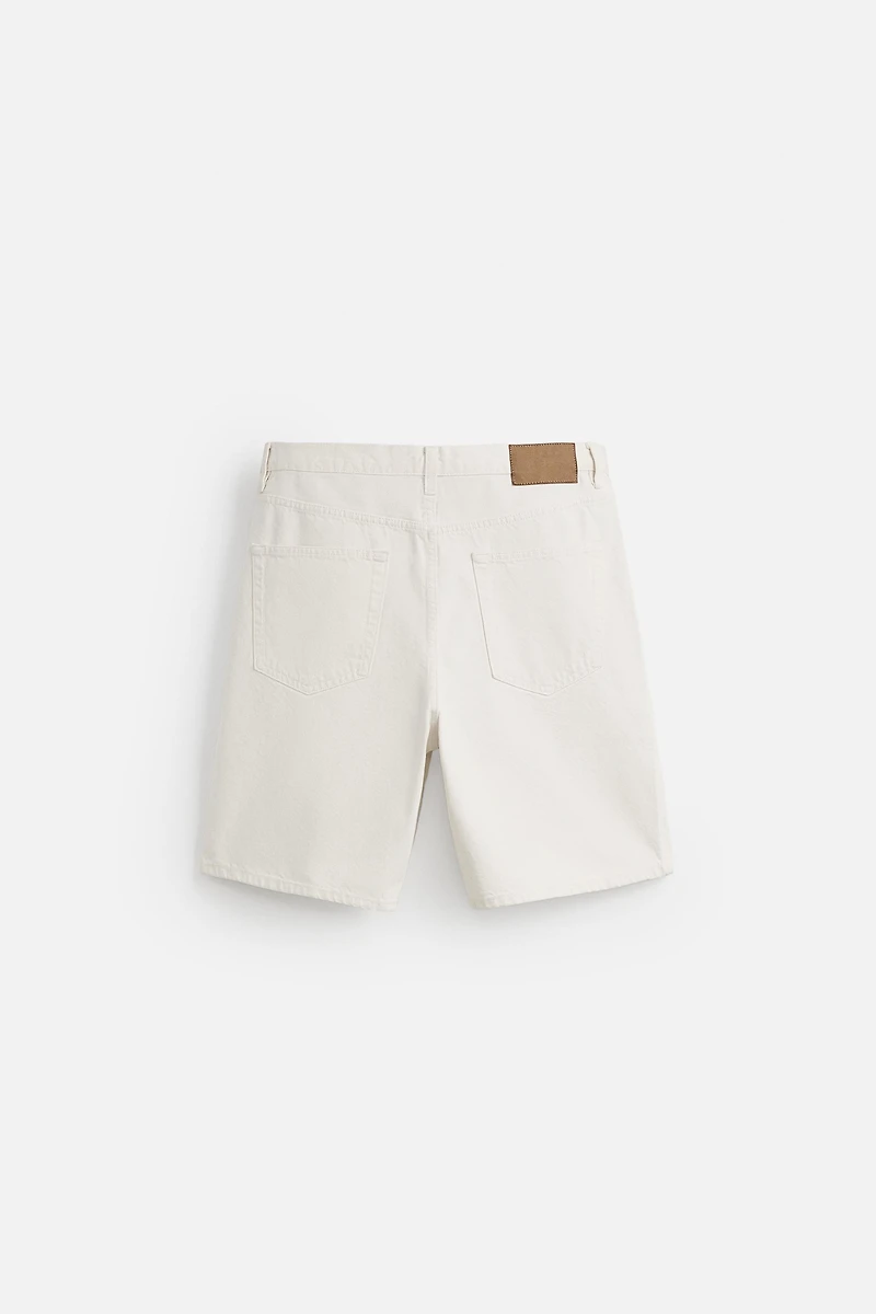 BERMUDA DENIM STRAIGHT FIT