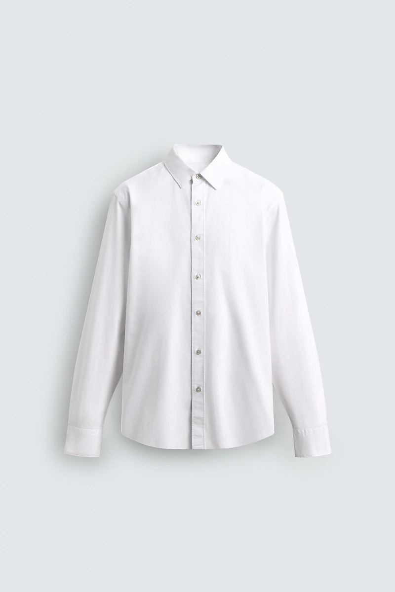 CHEMISE STRUCTURÉE EN COTON