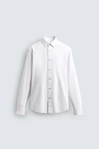 CHEMISE STRUCTURÉE EN COTON