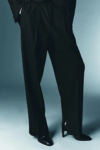 PANTALON À PINCES EN LAINE ÉDITION LIMITÉE