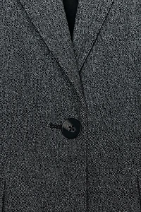 VESTE DROITE À ÉPAULETTES